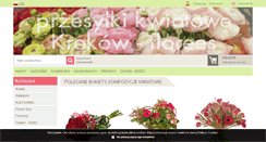 Desktop Screenshot of krak-kwiaciarnia.pl